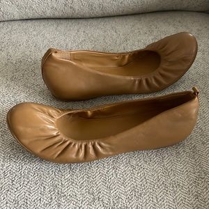 J Crew ballerina flats,